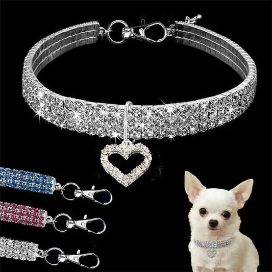 Bling Rhinestone Dog Collar