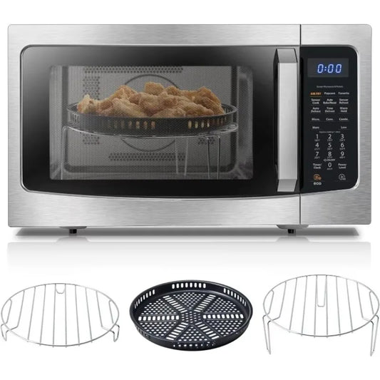 4-in-1 Countertop Microwave , Convection, Air Fryer Combo