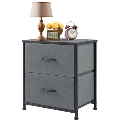 Nightstand Bedside Table Storage
