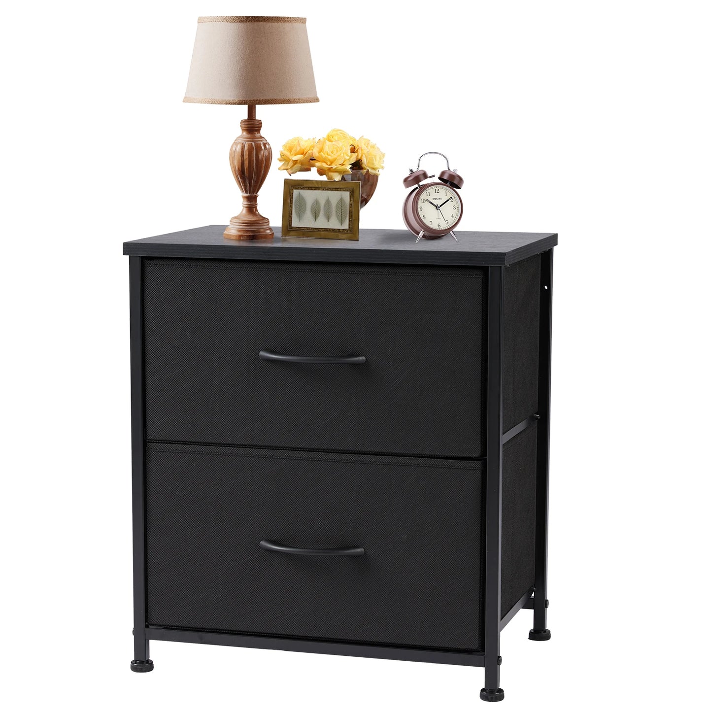 Nightstand Bedside Table Storage
