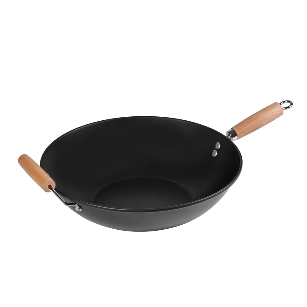 Easy Clean Carbon Steel Non-Stick Wok