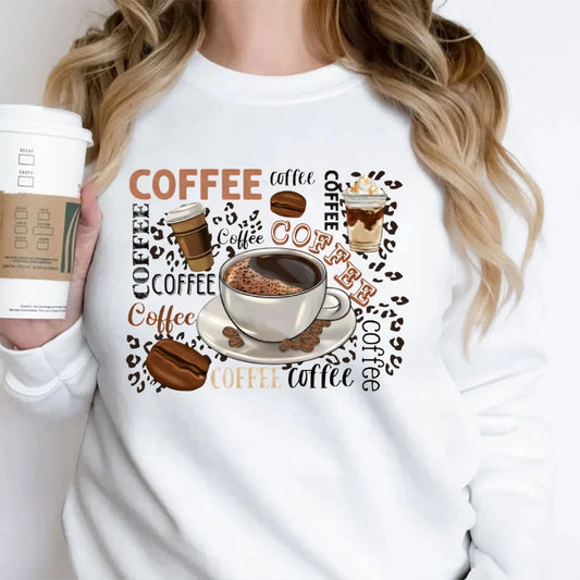Coffee Graphic Sweatshirt