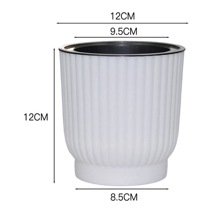 Water Absorbing Flower Pots Elegant Promote Healthy Growth Planter for Family Friend Neighbor Gift