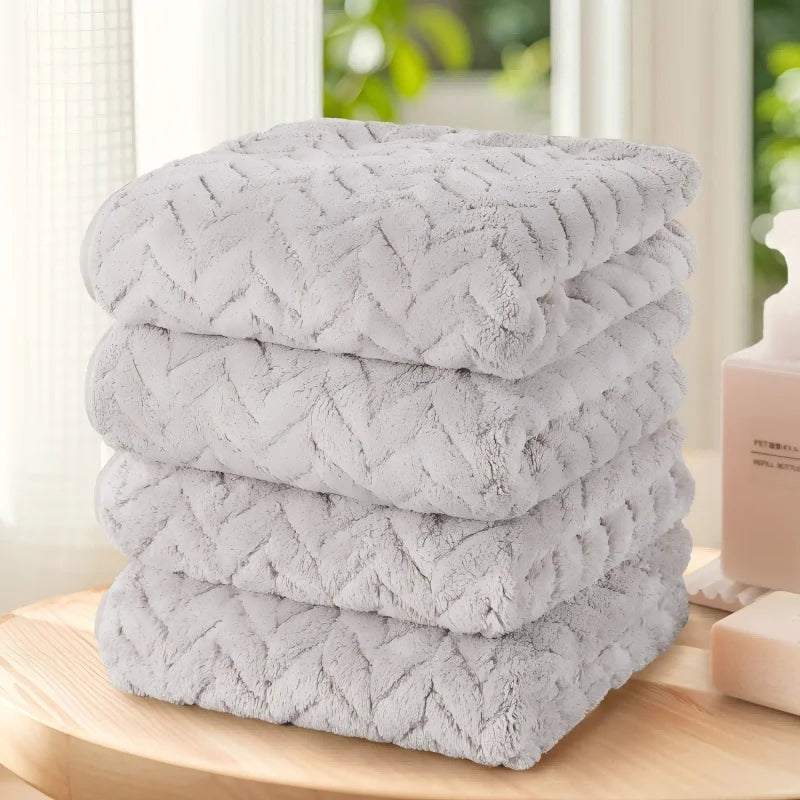 Solid Color Towel Set