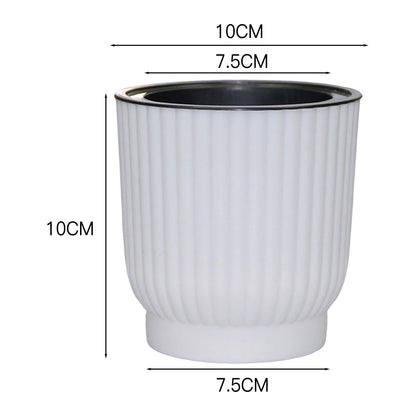 Water Absorbing Flower Pots Elegant Promote Healthy Growth Planter for Family Friend Neighbor Gift