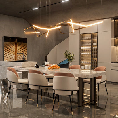 Faux Leather Dining Chairs