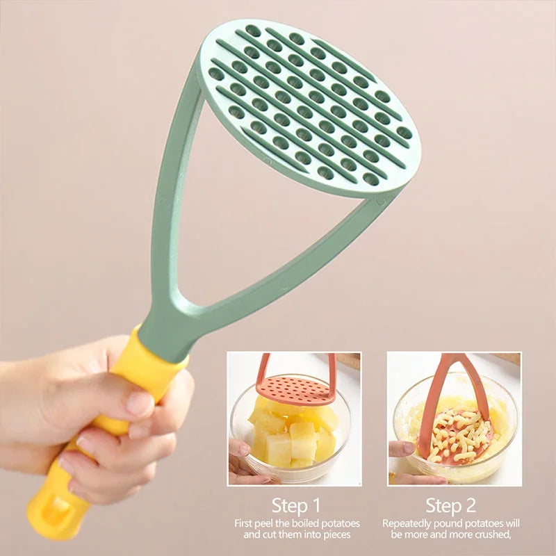 1Pc Kitchen Potato Masher Ricer Puree Juice Maker