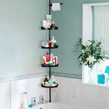Corner Shower Caddy  With 4 Basket Shelves