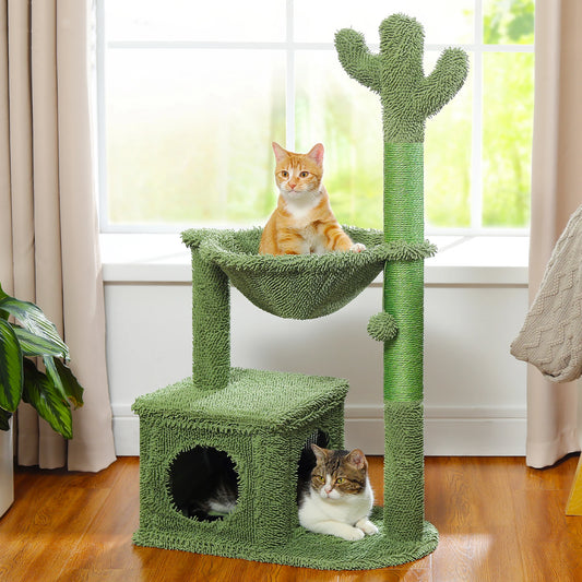 Cactus Cat Tree with  Condo