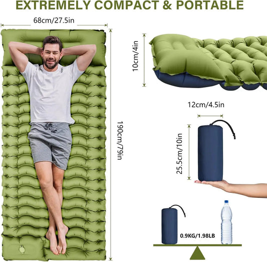 Outdoor Camping Super Thick  Inflatable Sleeping Mat