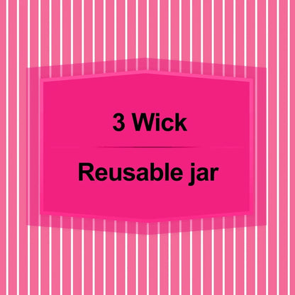 3-Wick Juicy Watermelon Scented Candle