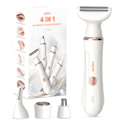 Portable 4 in 1 Electric Razors for Women
