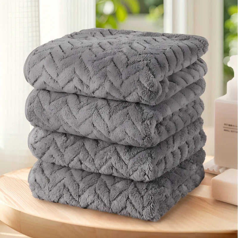 Solid Color Towel Set