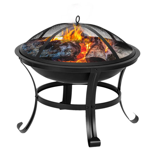 Iron Brazier Wood Burning Fire Pit