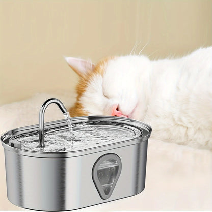 Automatic Stainless Steel Cat water Fountain