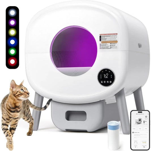 Large Automatic Self Cleaning Litter Box