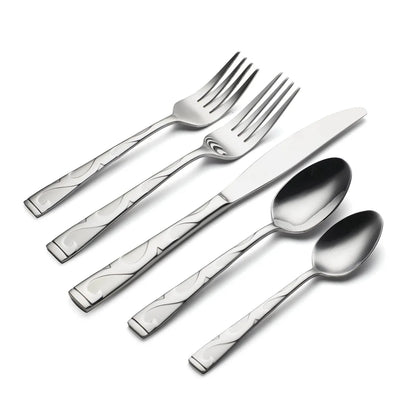 Tuscany 20-Piece Stainless Steel Flatware Set