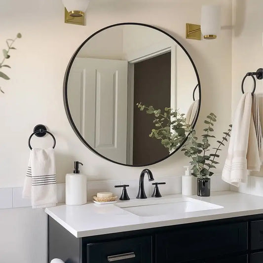 Round Bathroom Mirror