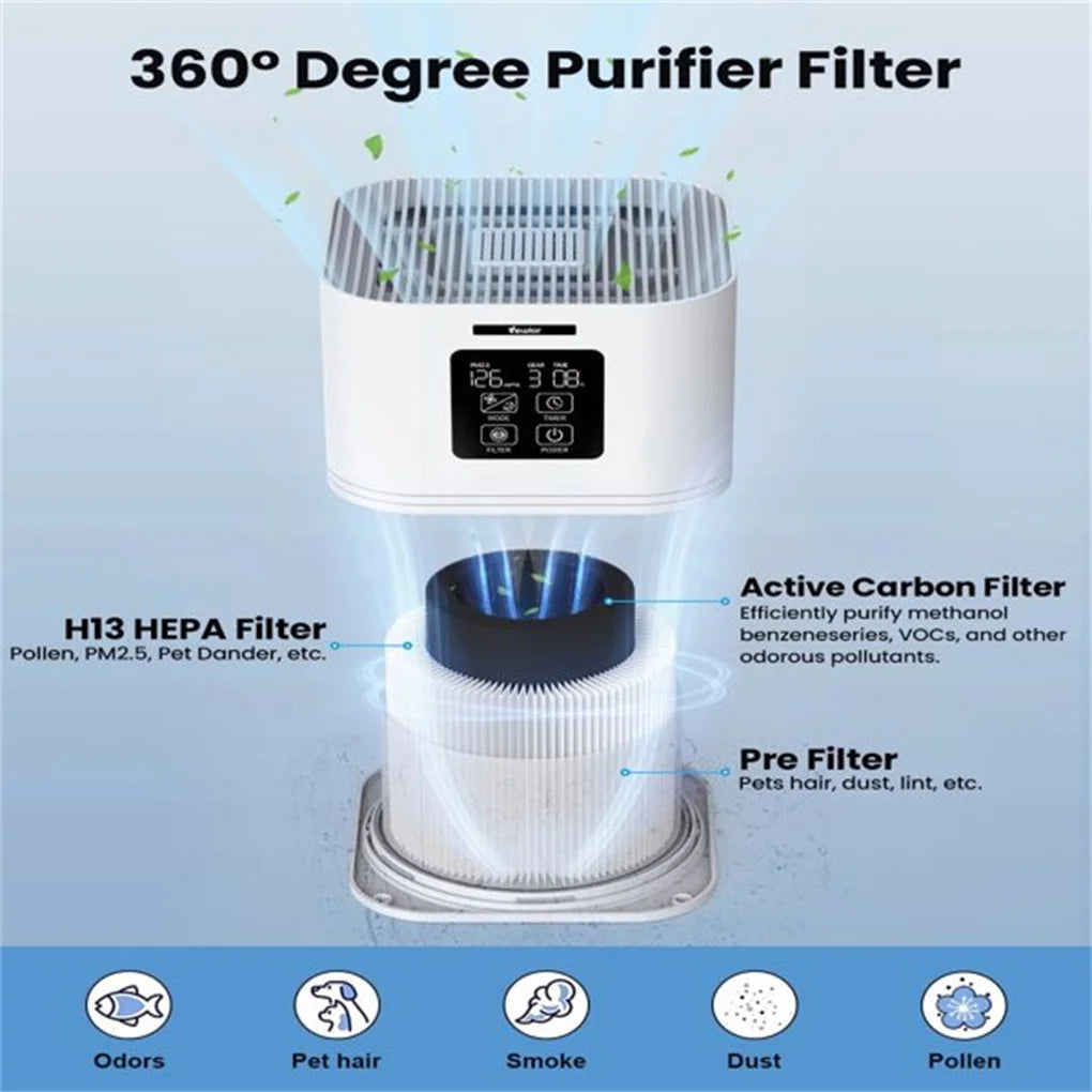 2 in 1 Air Purifier , Aromatherapy diffuser