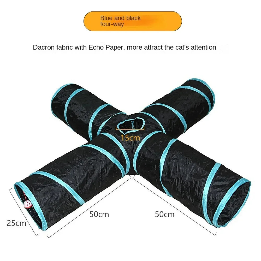 Cat Tunnel Foldable Pet Supplies