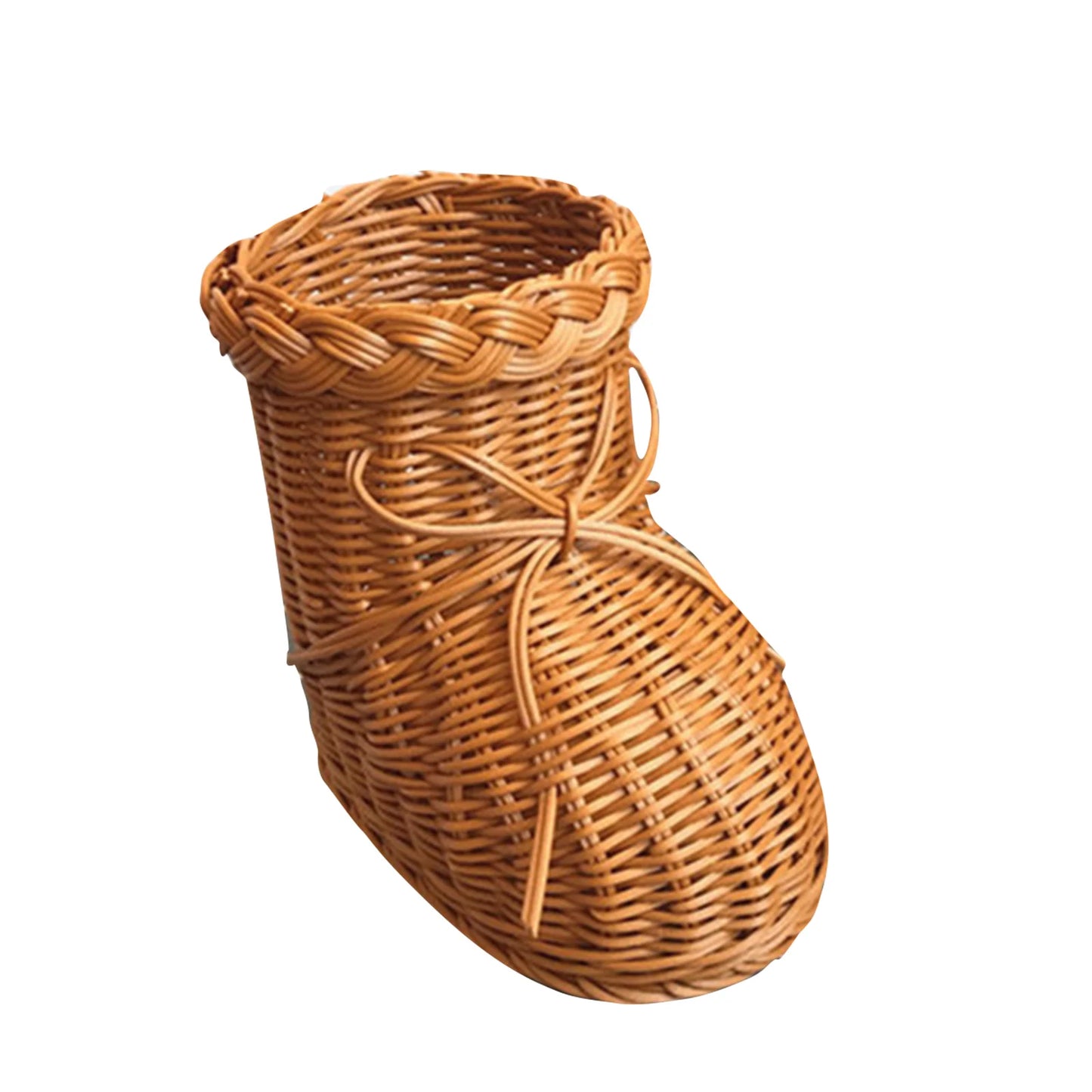 Rattan Woven Storage Basket - Handcrafted and Charming