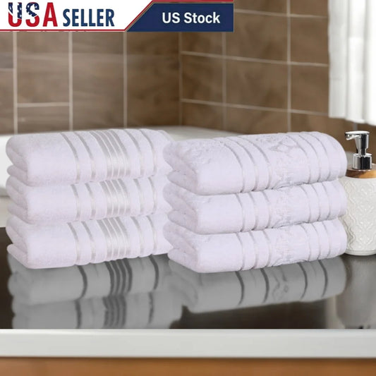 Cotton Floral Hand Towel Set