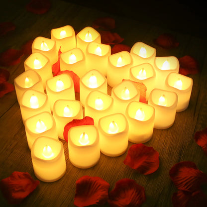 Realistic Flameless LED Candles Battery Operated