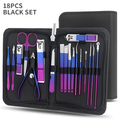 Nail Clippers Manicure and Pedicure Tool Set