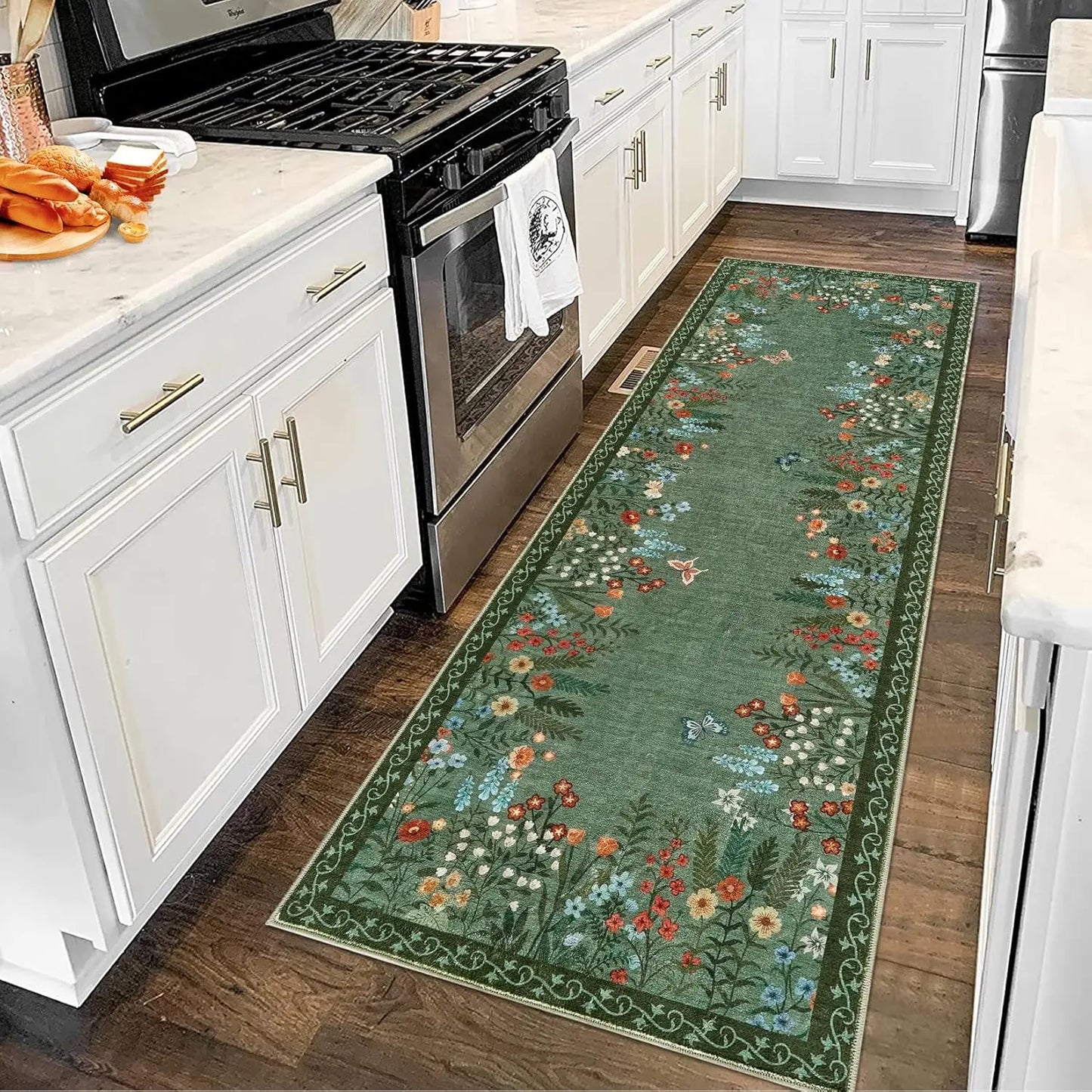 Boho Washable Rugs Soft Indoor Carpet