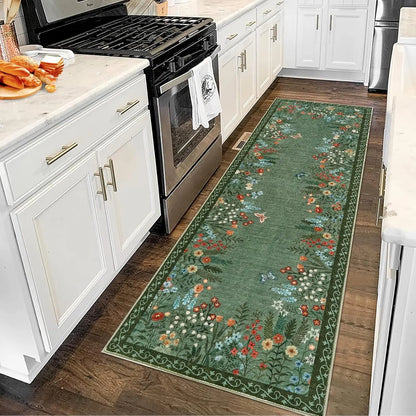 Boho Washable Rugs Soft Indoor Carpet