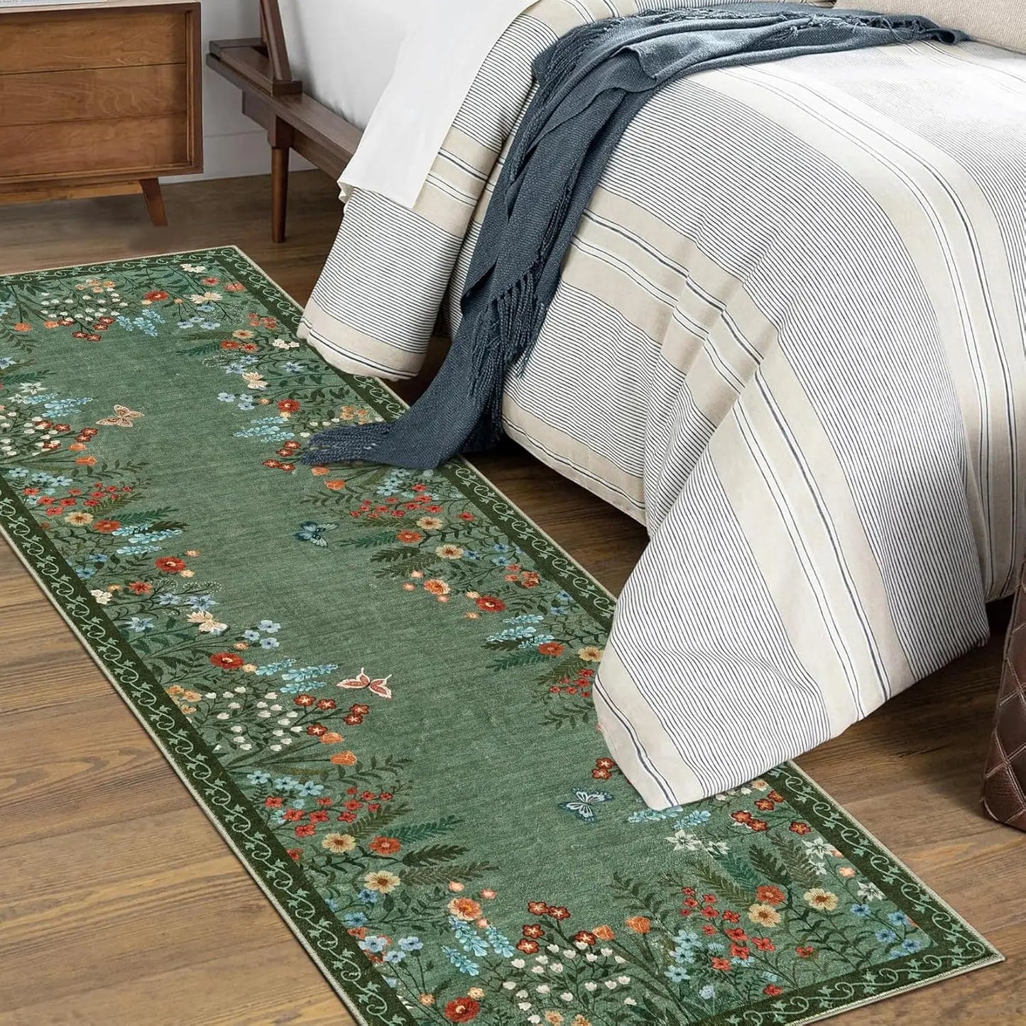 Boho Washable Rugs Soft Indoor Carpet