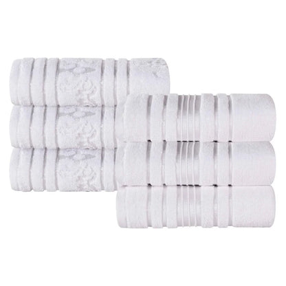Cotton Floral Hand Towel Set