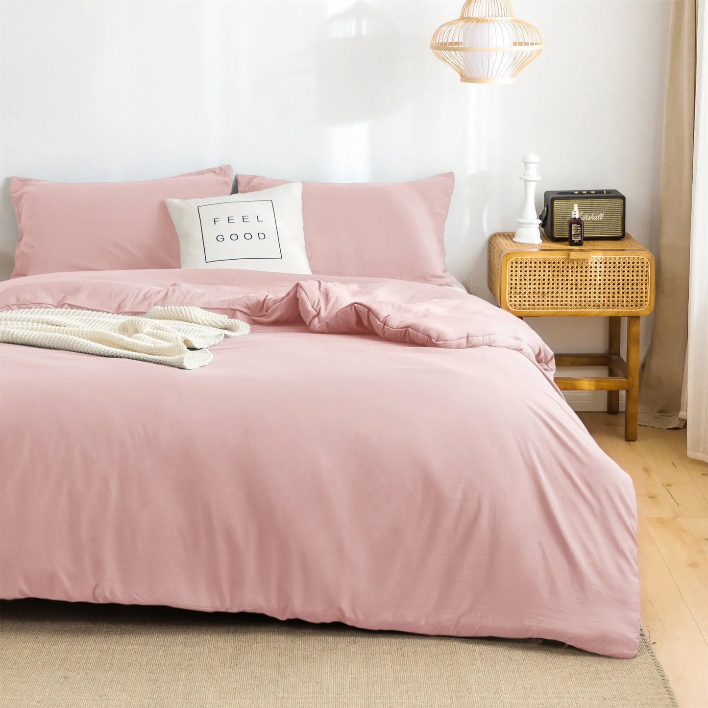Soft Reversible Washable Bedding Comforter Set