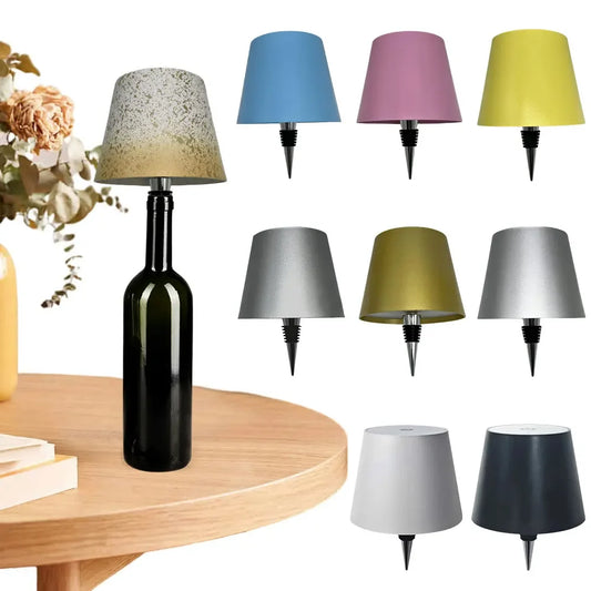 LED Wireless Wine Bottle Lamp Rechargeable