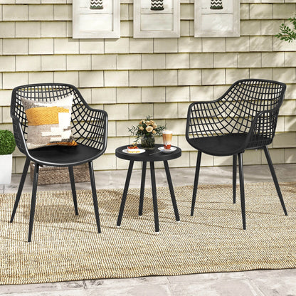 3 Piece Patio Bistro Set All Weather