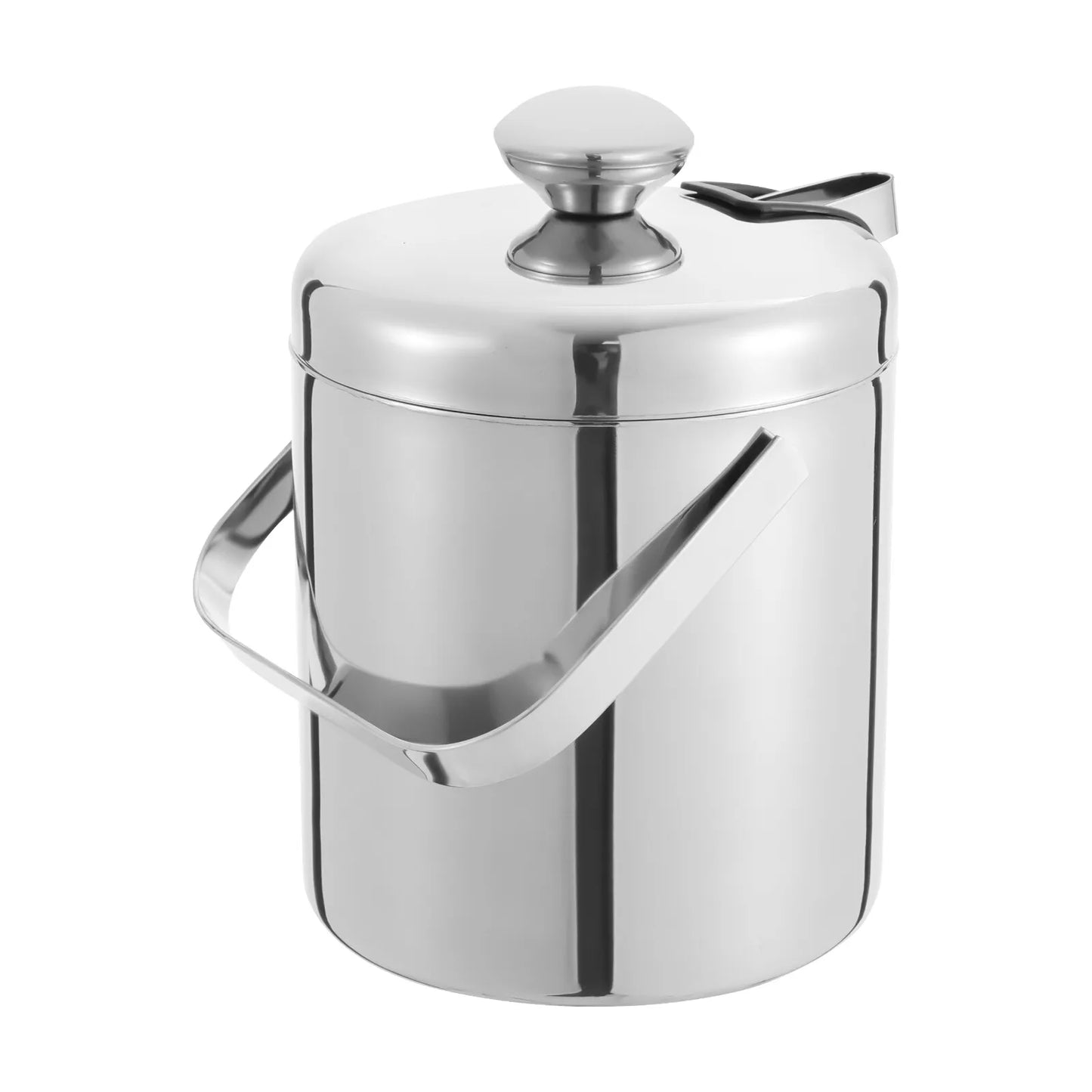 Stainless Steel  Portable Insulated Ice Bucket Kit