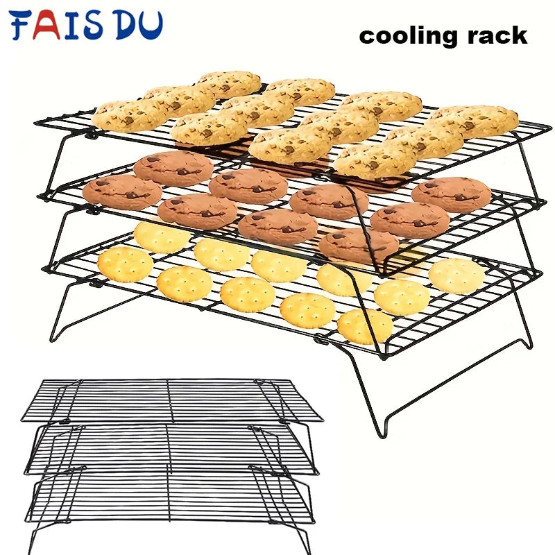 Stainless Steel Stackable Cooling Rack - Bake & Cool Easily