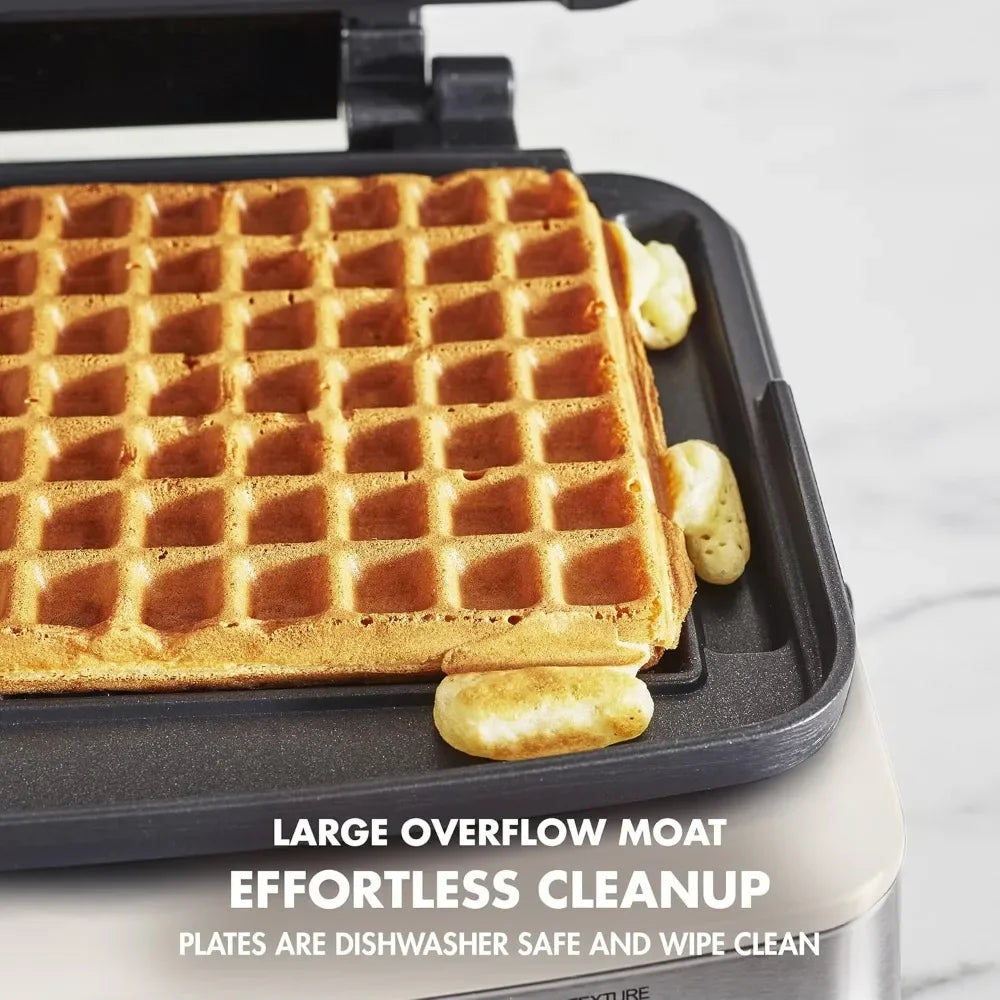 2-Square Belgian & Classic Waffle Iron