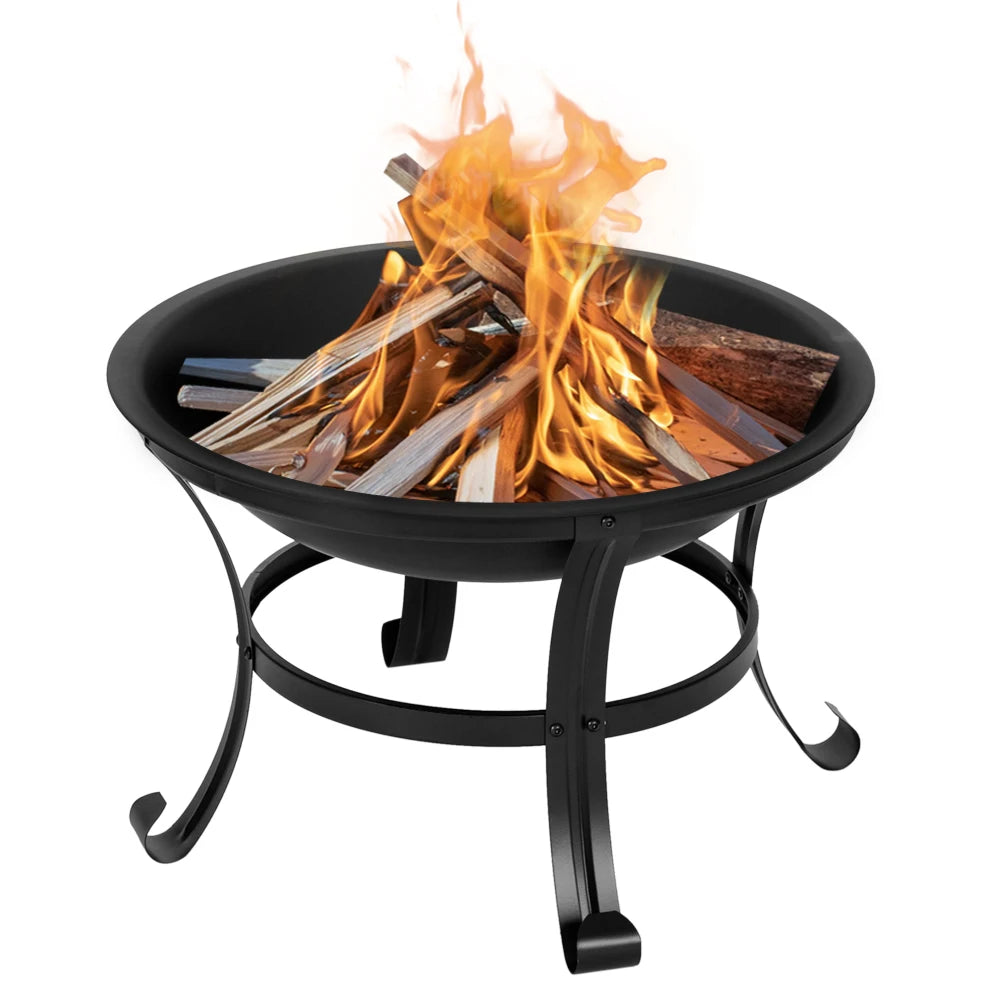 Iron Brazier Wood Burning Fire Pit