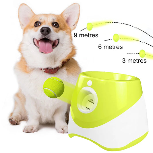 Automatic Tennis  Ball Launcher Throwing Machine Catapult