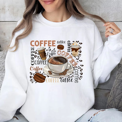 Coffee Graphic Sweatshirt
