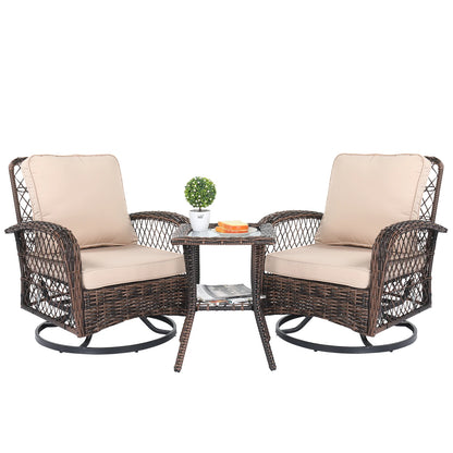 3 Piece Patio Furniture Set