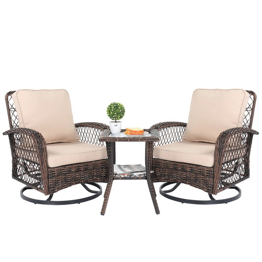 3 Piece Patio Furniture Set