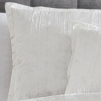 Turin 7 Piece Comforter Set White King