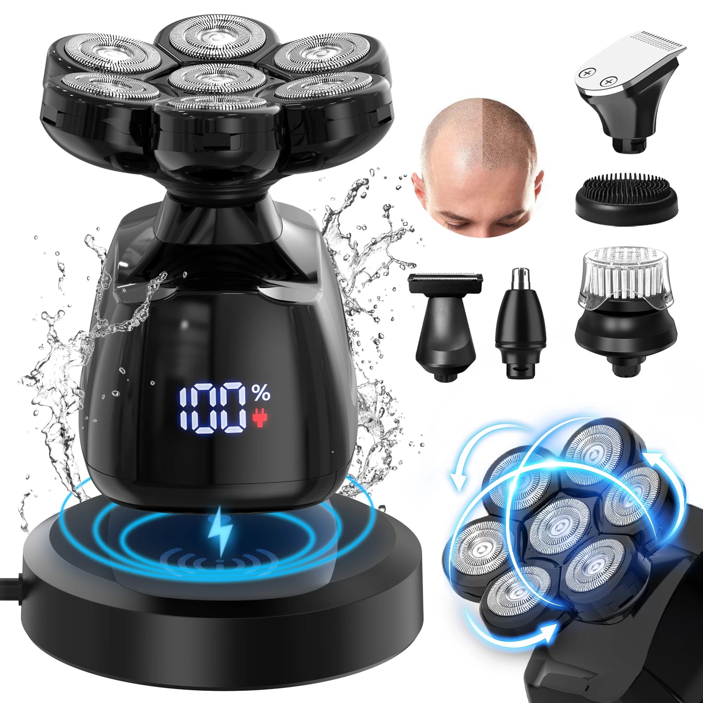 Multifunctional  Electric Shavers Kits for Men