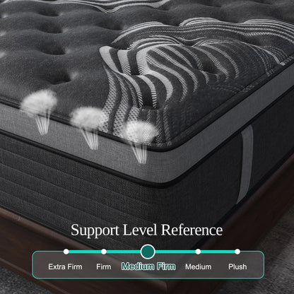 Gel Memory Foam Hybrid Pocket Spring Mattress