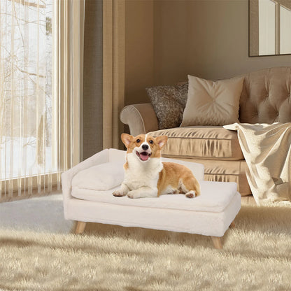 Elevated Pet Bed, with Cozy Pad Waterproof,