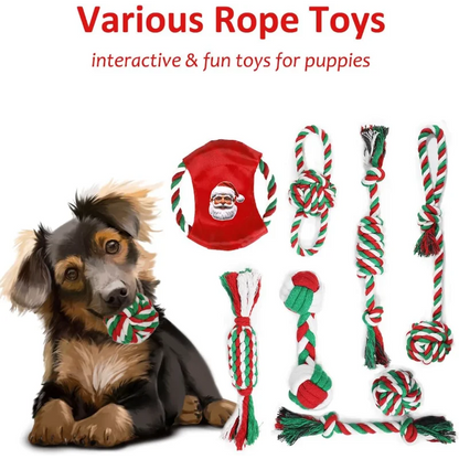 Christmas Dog Toys Bulk 15 Pack