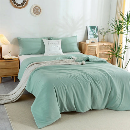Soft Reversible Washable Bedding Comforter Set