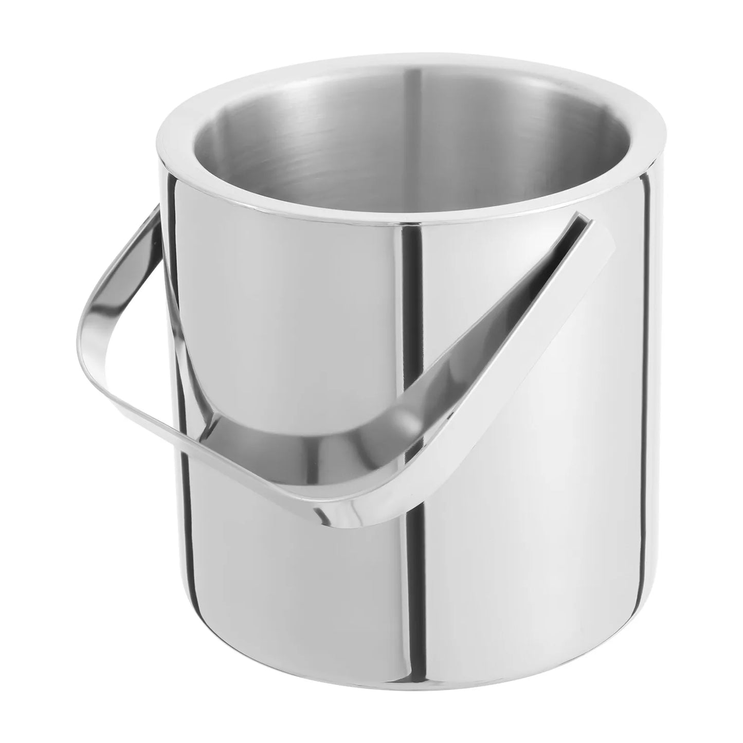 Stainless Steel  Portable Insulated Ice Bucket Kit